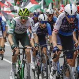 Israel - Premier Tech fournit un nouveau maillot à ses coureurs pour la suite de la Vuelta KEYSTONE/EPA/Miguel Tona